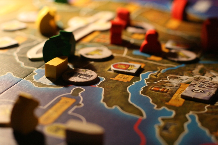 A Game of Thrones board game. Photo by François Philipp.